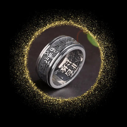 Bague tournante tibetaine mantra "Om Mani Padme Hum" - By Bouddha