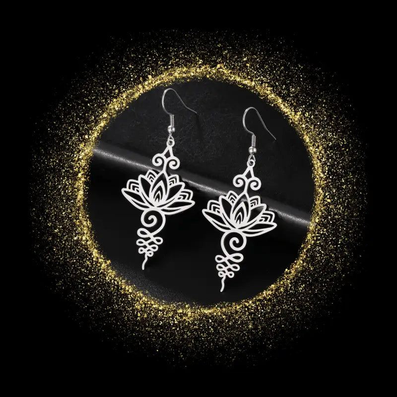 Boucles d'oreilles "Lotus" - By Bouddha