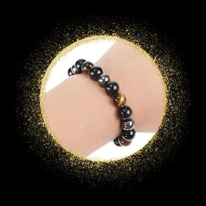 Bracelet triple protection "Energie positive" - By Bouddha