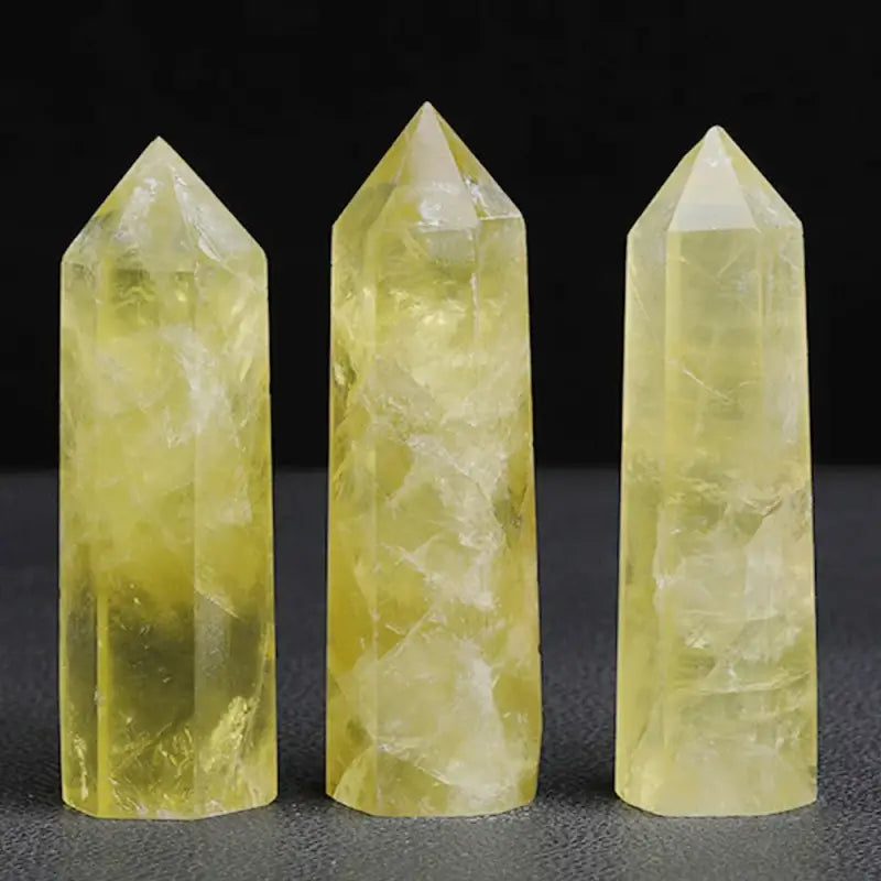 Pointe pierre naturelle - Citrine / 1pc /7-8 Cm - Pointe pierre naturelle