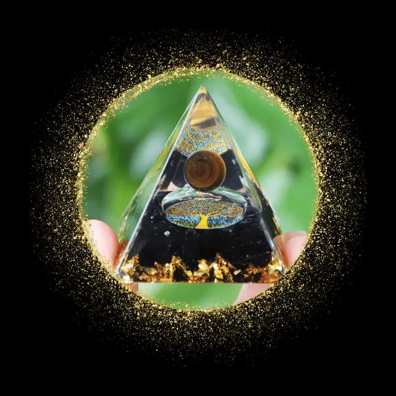 Pyramide Orgonite - By Bouddha