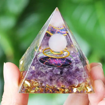 Pyramide Orgonite - By Bouddha