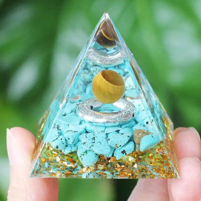 Pyramide Orgonite - By Bouddha