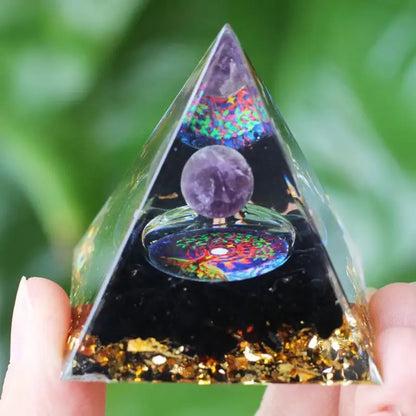 Pyramide Orgonite - By Bouddha